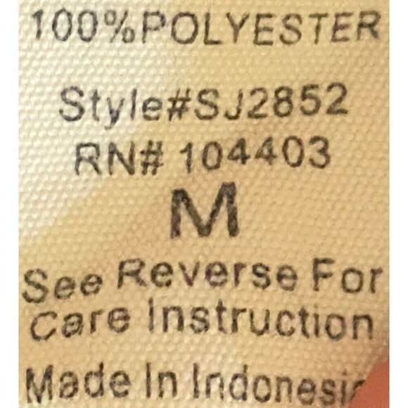 Blue White Patterned Elastic Waist Shorts Women's Juniors Size Medium - Picture 8 of 9